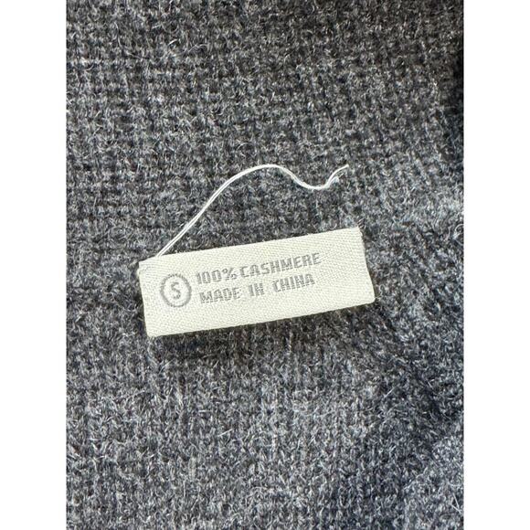 Neiman Marcus Gray 100% Cashmere cardigan sweater/Jacket/Coat, Small, VERY SOFT - Picture 11 of 11
